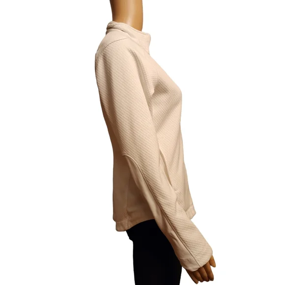 Nike Golf Women's Tour Performance White Zip Up Jacket - Picture 3 of 13
